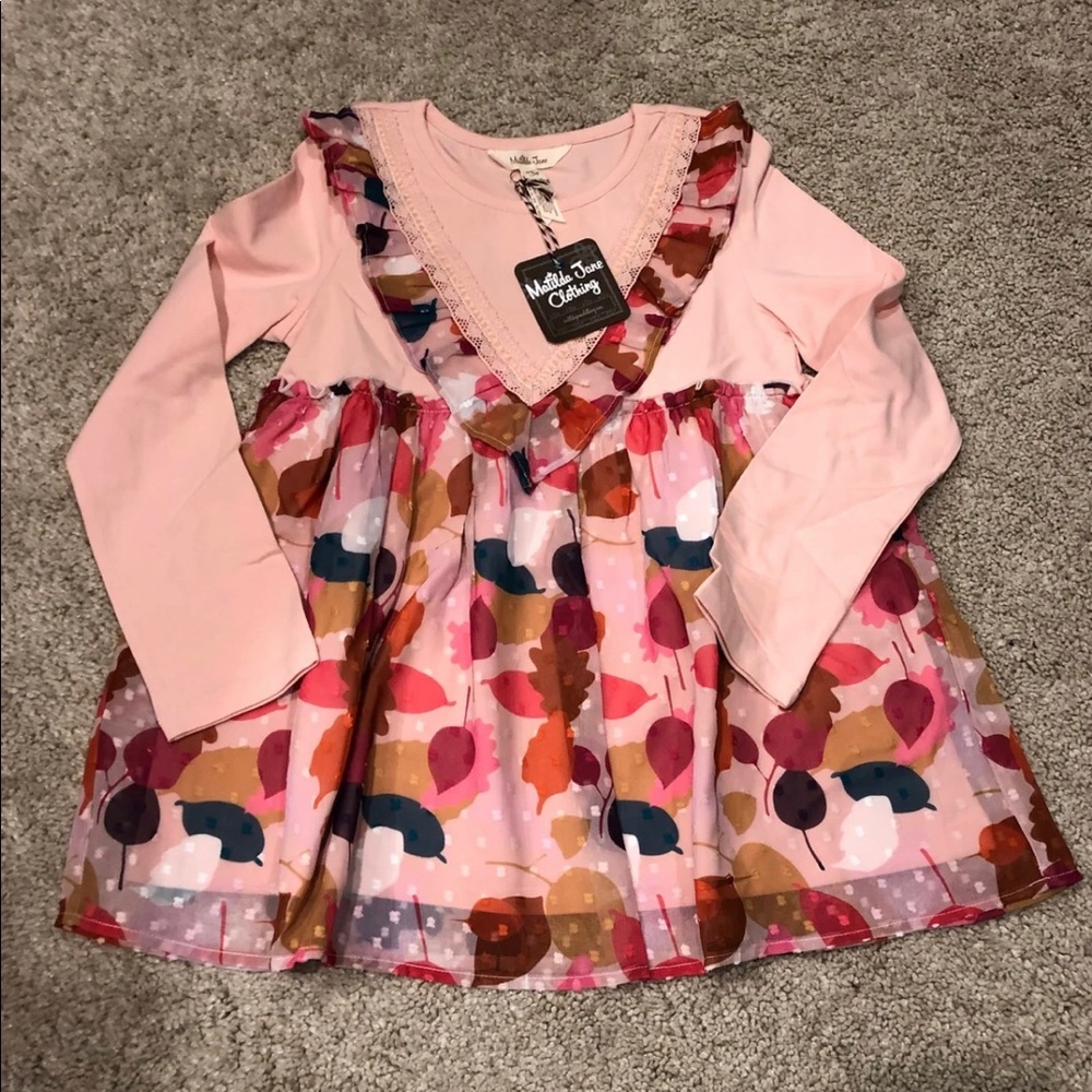 Matilda jane leaf pile tunic